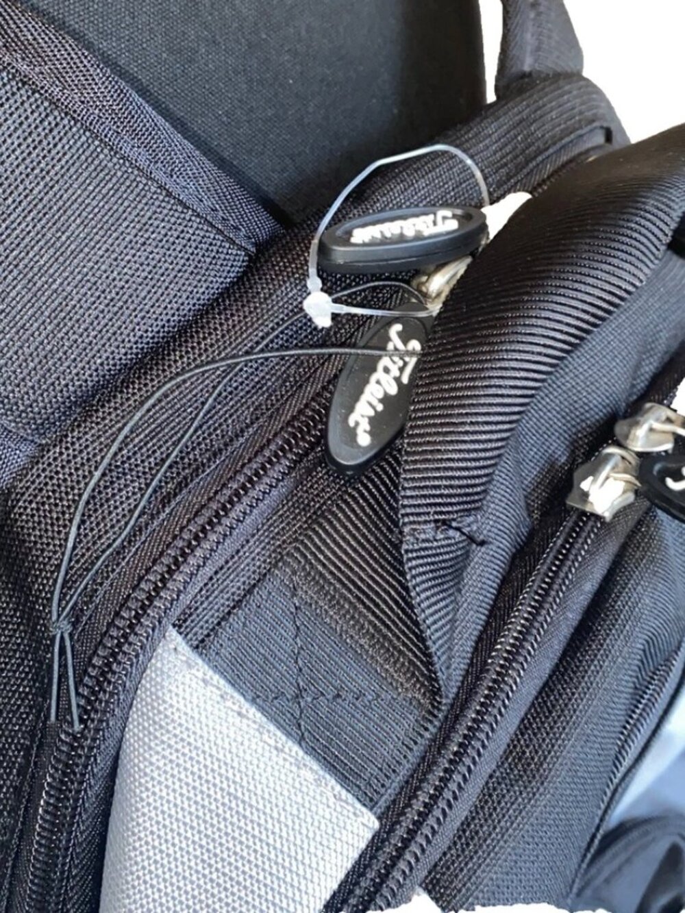 Titleist Players Nylon Backpack Bag Commuter Laptop Travel Golf Black - Picture 9 of 13